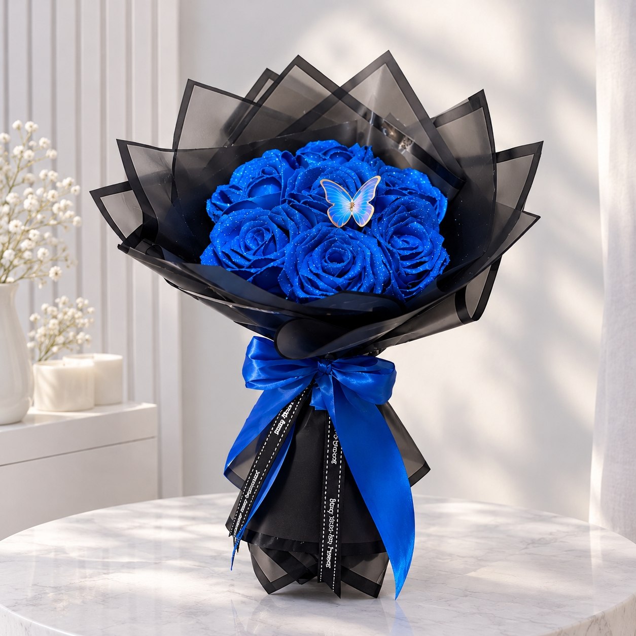 دسته گل ۷ شاخه فول شاین مینیمال